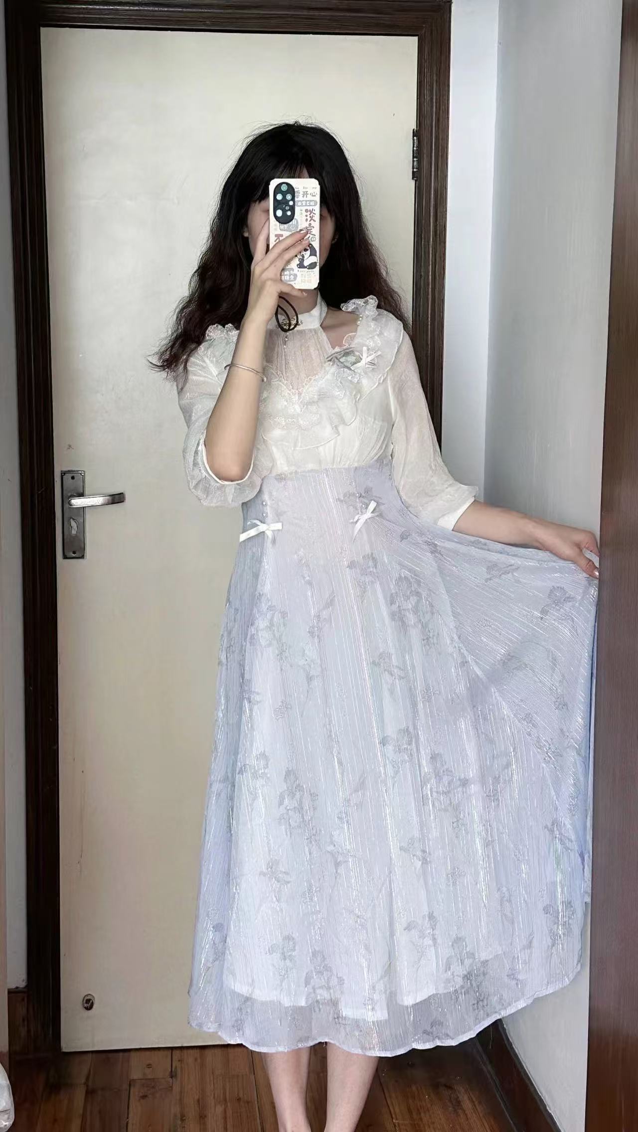 여성 플로럴 로리타 원피스 드레스 한국 2026 여름  - French Vintage Floral Midi Dress 리뷰 및 가격